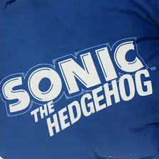 Almofada Sonic Speed Ouriço Cabeça Decorativo Quarto Sala Cor Azul Foto mini 3
