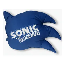 Almofada Sonic Speed Ouriço Cabeça Decorativo Quarto Sala Cor Azul Foto mini 2