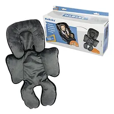 Almofada Suporte Para Bebê Conforto Cinza - Kababy Liso Foto mini  2