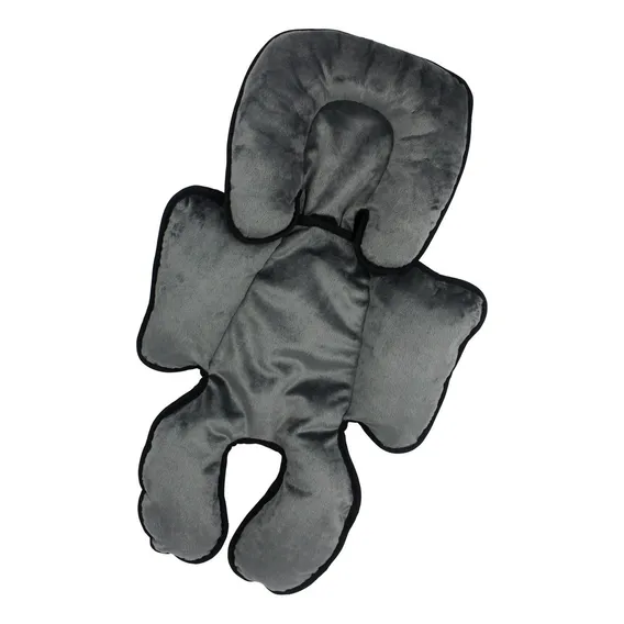 Almofada Suporte Para Bebê Conforto Cinza - Kababy Liso Foto 1