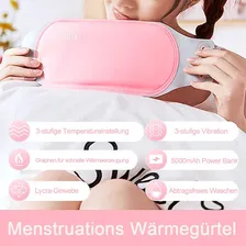 Almofada térmica rosa Femeni para aliviar cólicas menstruais Foto mini 2