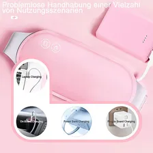Almofada térmica rosa Femeni para aliviar cólicas menstruais Foto mini 4
