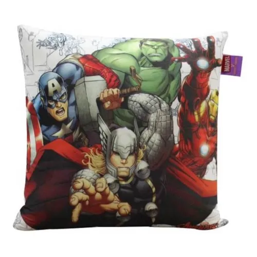 Almofada Vingadores - Avengers - Marvel - 40x40 Cm Foto 1