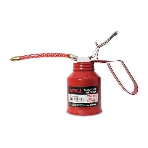 Almotolia 250ml Com Bico Flexivel Regulavel Para Oleo Oficina Mecanica Torno Industrial 219,0001 Noll Foto 1