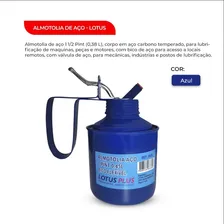Almotolia Aço Bomba Óleo Gatilho Bico Flexível 450ml Lotus Linha profissional Foto mini 3