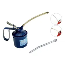Almotolia Aço Bomba Óleo Gatilho Bico Flexível 450ml Lotus Linha profissional Foto mini 2