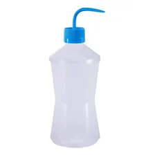 Almotolia Bico Curvo Frasco Plástico Transparente 500ml Foto  mini 1