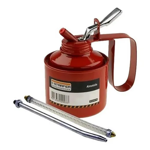 Almotolia Gatilho Chapa 425g 3/4 Polegadas Starfer Óleo Foto 1