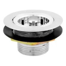Alpha Hidrometais Válvula Para Pia Cozinha Metal Cromado Foto mini 1