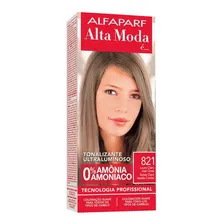 Alta Moda É Tonalizante 821 Louro Claro Irise Cinza 120g Foto  mini 1