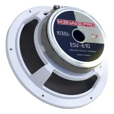 Alto Falante 10 Polegadas Snake 300w Rms 8 Ohms Medio Grave Cor Branco Foto mini 4
