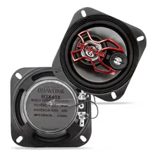 Alto Falante 4 Pol Triaxial Bravox 80w Rms B3x40x Foto mini 4