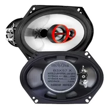 Alto Falante 5x7 Bravox 100w Rms Par Triaxial B3x57x F250 Foto mini 2
