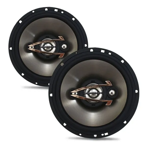 Alto Falante 6 Polegadas Hurricane Qr6 Platino 160w Rms Cor Grafite E Preto Foto 1