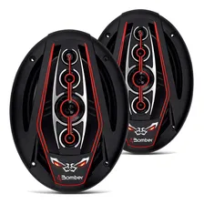 Alto Falante Bomber 6x9 Bicho PapĂŁo 350w Rms 6x9 Bomber Leds Foto mini 1
