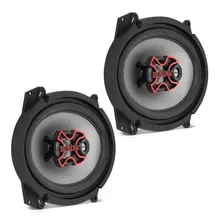 Alto Falante Bravox B3x68x 6x8 Polegadas 100wrms Par Cor Preto/vermelho Foto mini  3