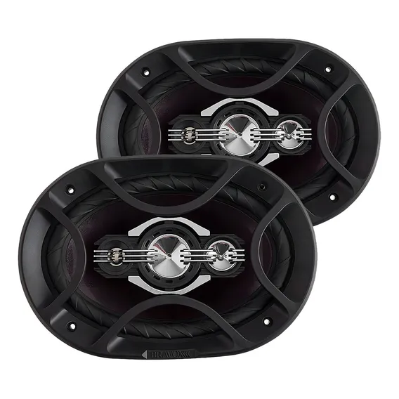 Alto Falante Bravox Quadriaxial B4x69p 6x9 Polegadas / 320w Cor Preto Foto 1