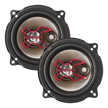 Alto Falante Bravox Triaxial 5 B3x50 100w Rms 4 Ohms Cor Vermelho Foto mini 1