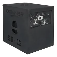 Alto-falante Donner SUB 12 preto Foto mini 4