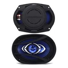 Alto Falante Hurricane 6x9 69 360 W Rms Quadriaxial + Telas Cor Azul Foto mini 2