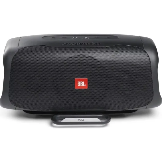 Alto-falante Jbl Basspro Go 100w Rms, subwoofer amplificado, alto-falante Bt, preto Foto 1