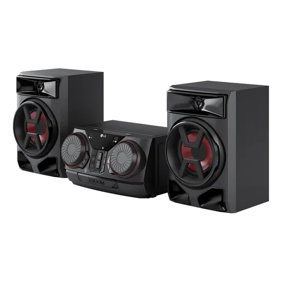Alto-falante LG 300w preto CK43n com Bluetooth Foto 1