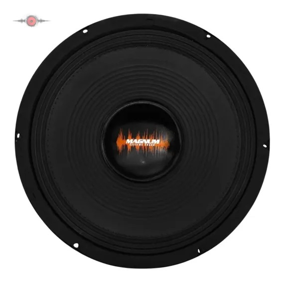 Alto Falante Magnum Woofer Trio 12'' 250w Rms 4 Ou 8 Ohms Cor Preto Foto 1