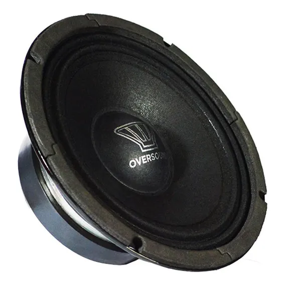 Alto Falante Oversound Woofer 6 Steel 150 / 8 Ohms 130w Rms Cor Preto Foto 1