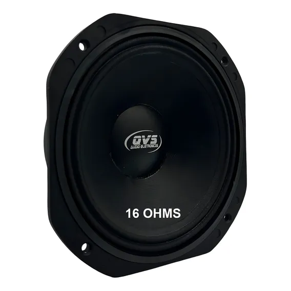 Alto Falante Qvs 8 Polegadas 250 Rms Médio Grave Woofer 8mgs Cor Preto Foto 1