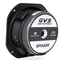 Alto Falante Qvs 8 Polegadas 250rms Medio Grave Medio Qvs Cor Preto Foto mini  3