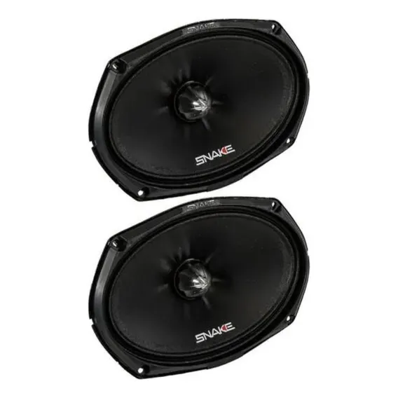 Alto Falante Snake Par 6x9 220rms Preto 4ohms Foto 1