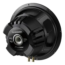 Alto Falante Sub Pioneer Tsw3060br 12' 4 Ohms 350w Rms Bass Cor Preto Foto mini 2