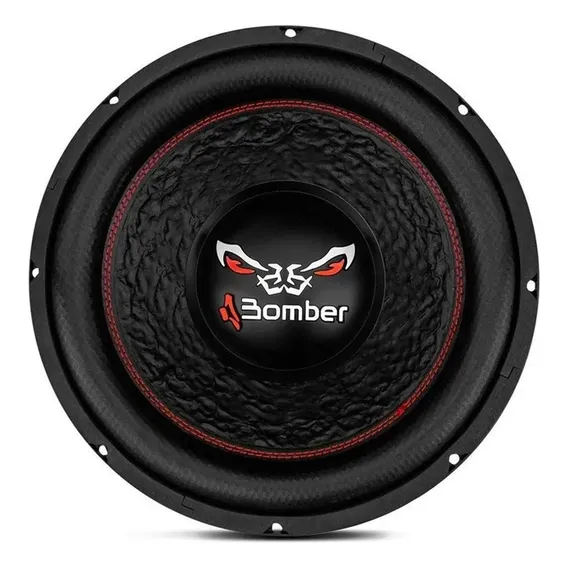 Alto Falante Subwoofer 12 Pol Bomber Bicho Papão 4+4 Ohms 600w Rms Foto 1