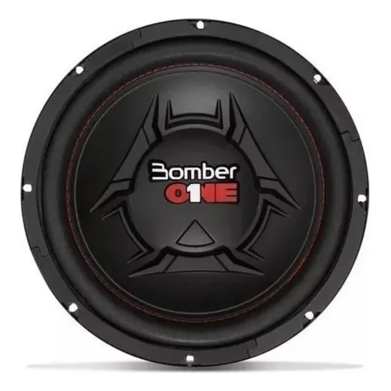 Alto Falante Subwoofer Bomber One 12 Pol 200w Rms 4 Ohms Cor Preto Foto 1