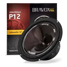 Alto Falante Subwoofer Bravox P12x-s4 12 Polegadas 220w Rms Foto mini 2