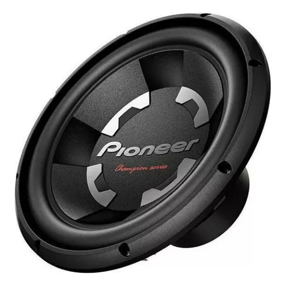 Alto Falante Subwoofer Pioneer Ts-300s4 1400w Cor Preto Foto 1