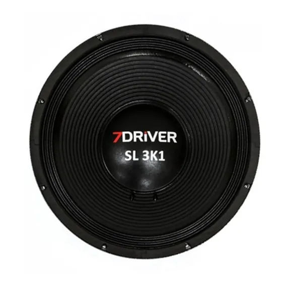 Alto Falante Woofer 7driver Sl 3k1 18 Grave 1550w Rms 4 Ohms Cor Preto Foto 1
