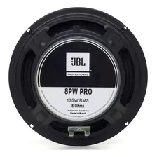 Alto Falante Woofer 8 Jbl Rms 175 Watts 8pw Pro - 8ohms Cor Preto Foto mini 3