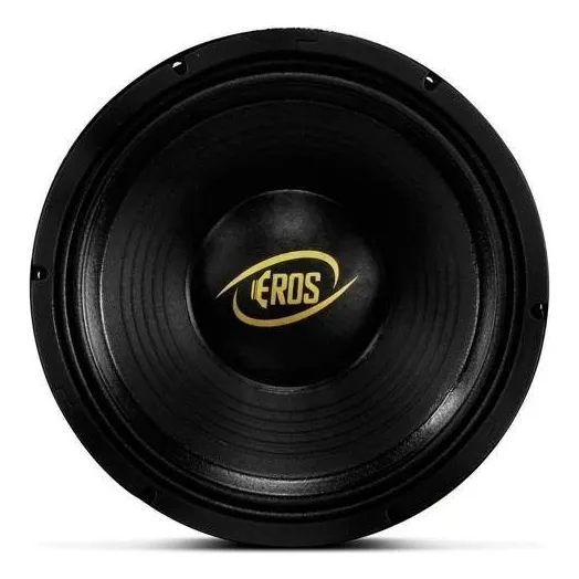 Alto Falante Woofer Eros 10 E 310lc 300w Rms 8 Ohms Cor Preto Foto 1
