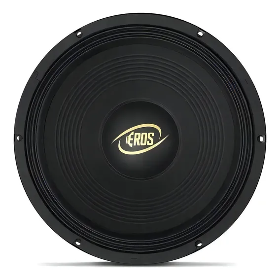 Alto Falante Woofer Eros E-450 Lc Black 12 450 Rms Eros 450 Foto 1