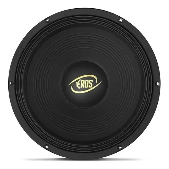 Alto Falante Woofer Eros E-450 Lc Black 12 450 Rms Eros 450 Foto 1