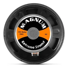 Alto Falante Woofer Magnum 12 Polegadas 350w Rms 8 Ohms Seco Cor Preto Foto mini  3