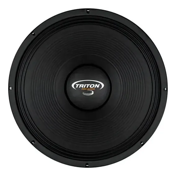 Alto Falante Woofer Triton Mid Bass 12smb800 12 Pol 400w Rms Cor Preto Foto 1