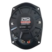 Alto Falante Xtreme Mb 69 Trio 6x9 Polegadas 600 Wrms Par Cor Black Foto mini  2