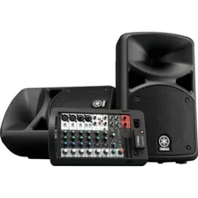 Alto-falante Yamaha Stagepas 400BT com bluetooth preto 127/220V Foto mini 2