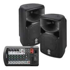 Alto-falante Yamaha Stagepas 400BT com bluetooth preto 127/220V Foto mini 1