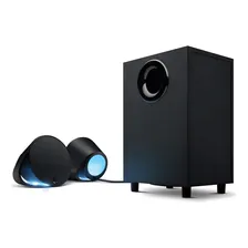 Alto-falantes para jogos Logitech G560, luzes RGB, cor preta Foto mini 2