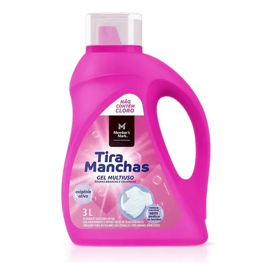 Alvejante Tira Manchas Multiuso Gel Roupas Brancas 3l Foto 1