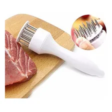 Amaciador Batedor De Carne Bife Com Furador Foto mini 1