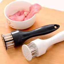 Amaciador Batedor De Carne Bife Com Furador Foto mini 3
